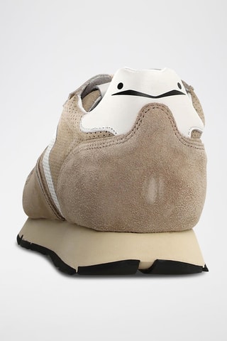 Zapatillas de piel Liam - Beige