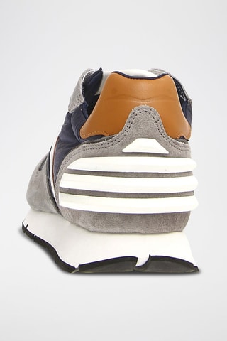 Zapatillas de piel Liam - Gris