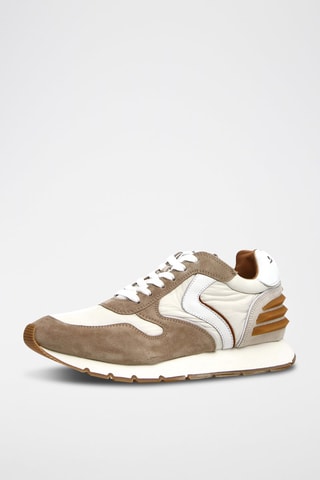 Zapatillas de piel Liam - Blanco