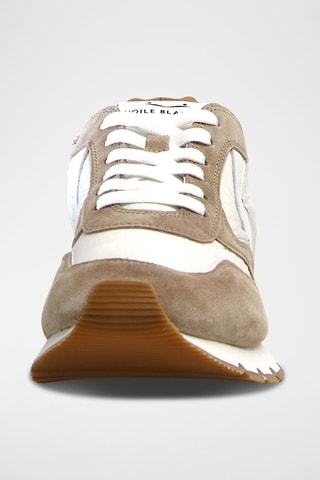 Zapatillas de piel Liam - Blanco