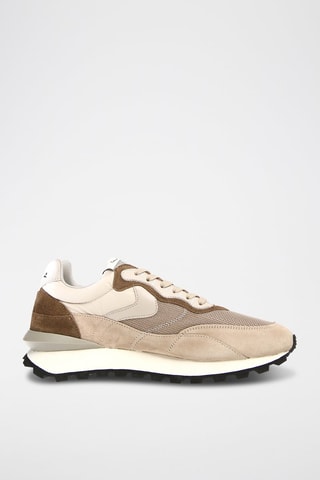 Zapatillas de nobuk Qwark Hype - Beige y topo