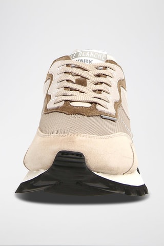 Zapatillas de nobuk Qwark Hype - Beige y topo