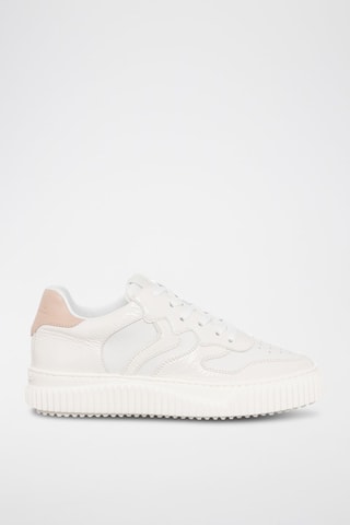 Leren Sneakers Laura- Wit