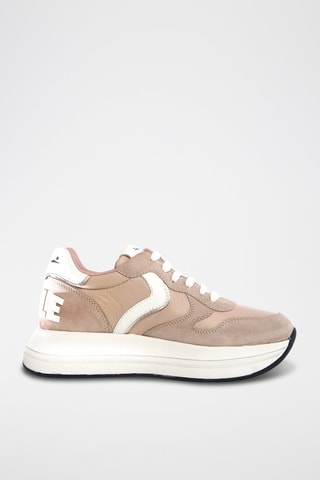 Zapatillas de piel Merry - Marrón