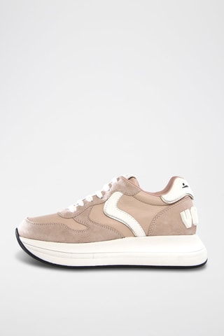 Zapatillas de piel Merry - Marrón