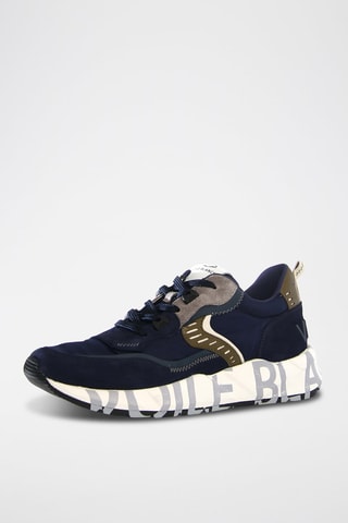 Zapatillas de piel ClubB01 - Azul marino