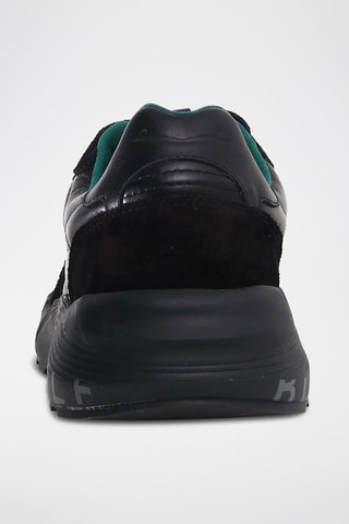 Zapatillas de piel ClubB21 - Negro