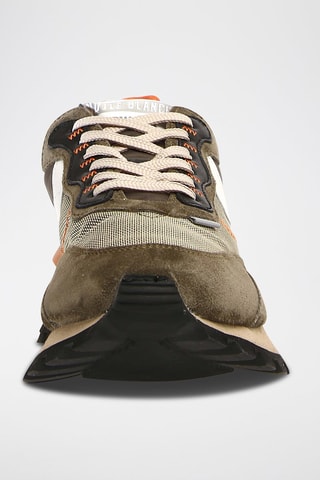 Zapatillas de piel Quark Hype - Caqui