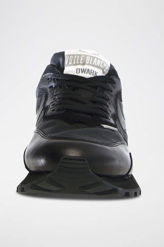 Zapatillas de piel Quark Hype - Negro