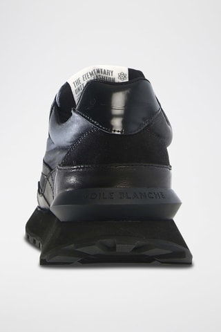 Zapatillas de piel Quark Hype - Negro