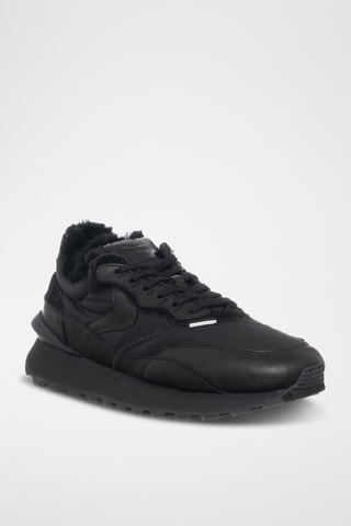 Zapatillas de piel Qwark - Negro