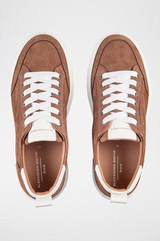 Leren Sneakers Bond- Bruin