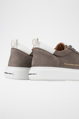 Leren Sneakers Bond- Donkergrijs