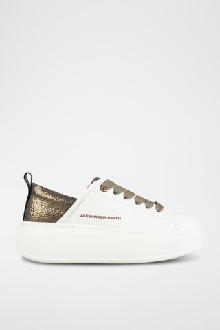 Zapatillas con plataforma - Blanco