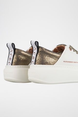 Zapatillas con plataforma - Blanco