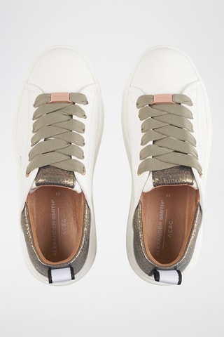 Zapatillas con plataforma - Blanco