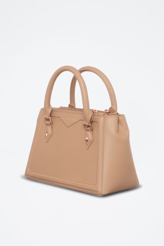 Leren Handtas - Camel