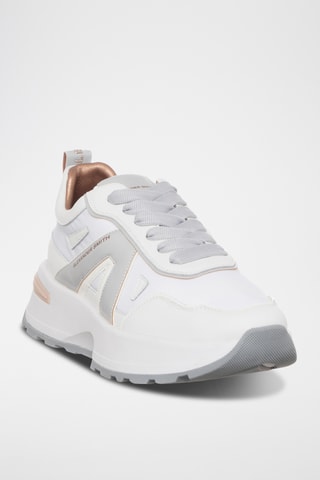 Zapatillas con plataforma - Blanco