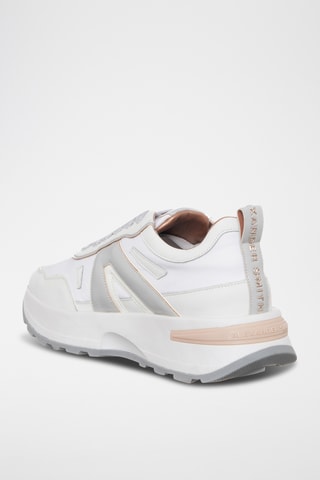 Zapatillas con plataforma - Blanco