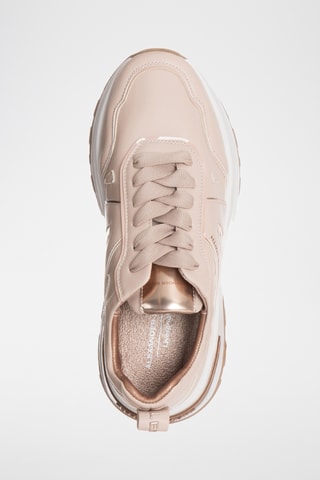 Zapatillas con plataforma - Beige