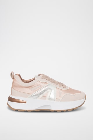 Zapatillas con plataforma - Rosa