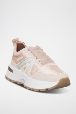 Zapatillas con plataforma - Rosa