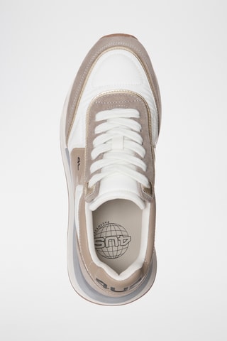 Leren Sneakers - Beige