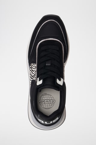 Leren Sneakers - Zwart