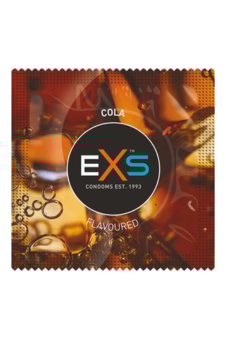 2 preservativos lubrificados de latex - Cola - 54 mm