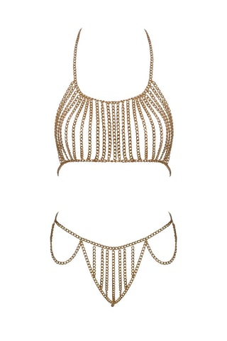 2 fios para o corpo - Dourado