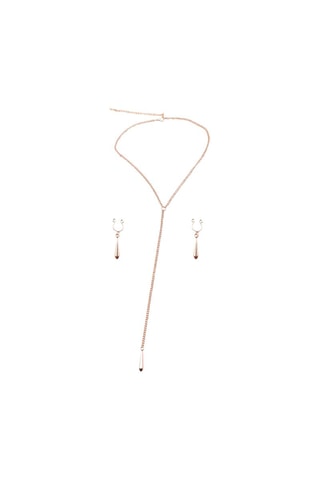 Conjunto - Dourado-rosa