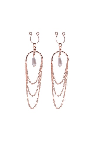 2 joias para seios - Dourado-rosa