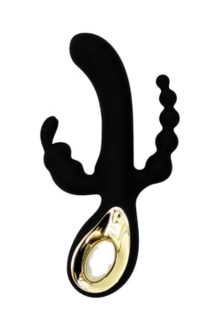 Vibrador tripla estimulação waterproof - 11 cm