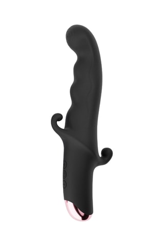 Vibrador Ponto G Black Night waterproof - Preto - 11 cm