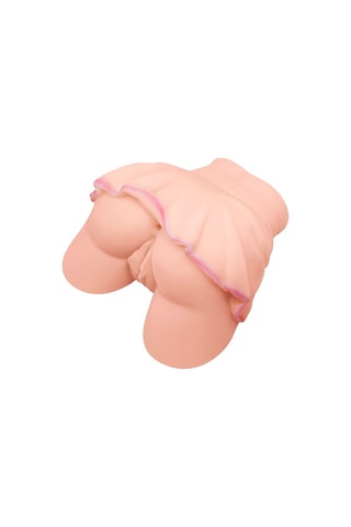 Masturbador vibratório Nude - 10 x 10,5 cm