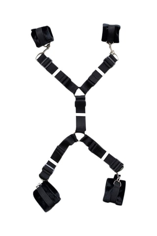 Algemas de cama Preto