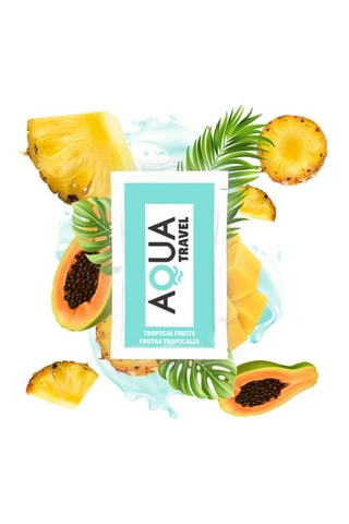 Dose lubrificante à base de água - Sabor frutas tropicais - 6 ml