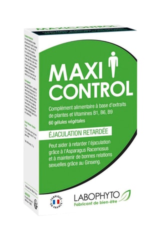 Orgasme Vertrager MaxiControl  60 Capsules