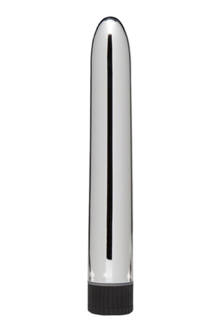 Vibrador multivelocidades Satisfyer - Prateado - 11 cm