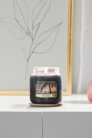 Geurkaars Gemiddeld Model - Zwarte Kokosnoot