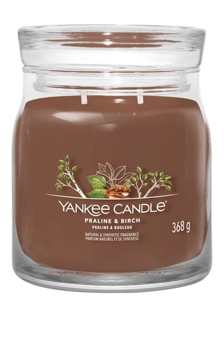 Geurkaars Gemiddeld Model Signature Praline en Berk - Warme Praline