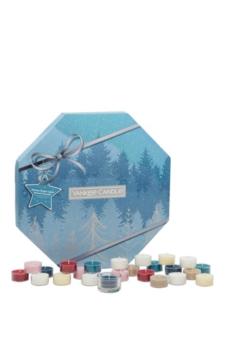 Adventskalender met Theelichtjes