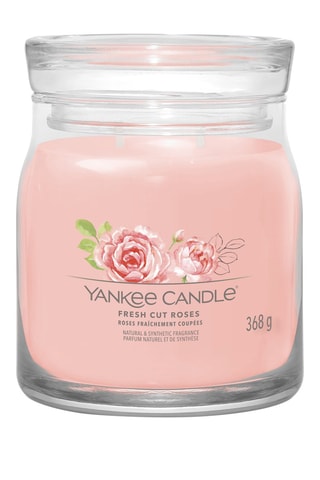 Geurkaars Gemiddeld Model Signature - Roses fraîchement coupées