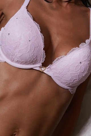 Soutien-gorge et tanga Loni - Rose