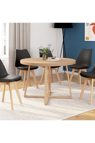 Mesa extensible Sana - 110/150 x 75 x 110 cm