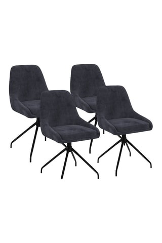 4 sillas Olivia - Gris