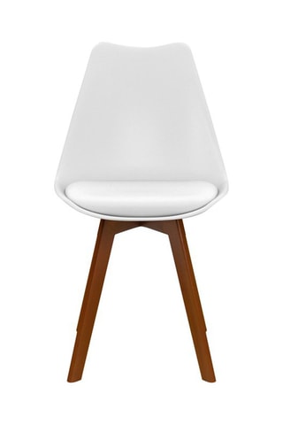 4 sillas Brava - Patas de madera de haya - 46 x 79,5 x 51 cm