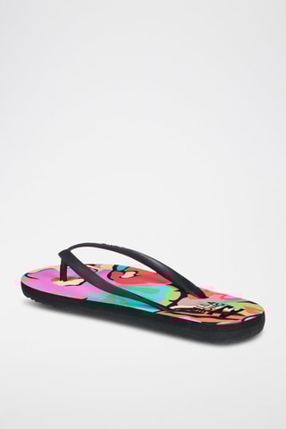 Tongs - Rose et turquoise - Billabong