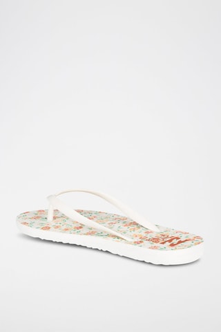 Tongs - Blanc et saumon - Billabong