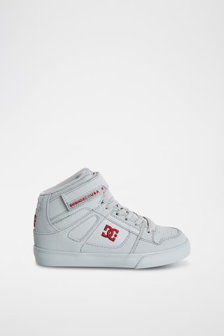 Baskets montantes en cuir - Blanc - DC shoes